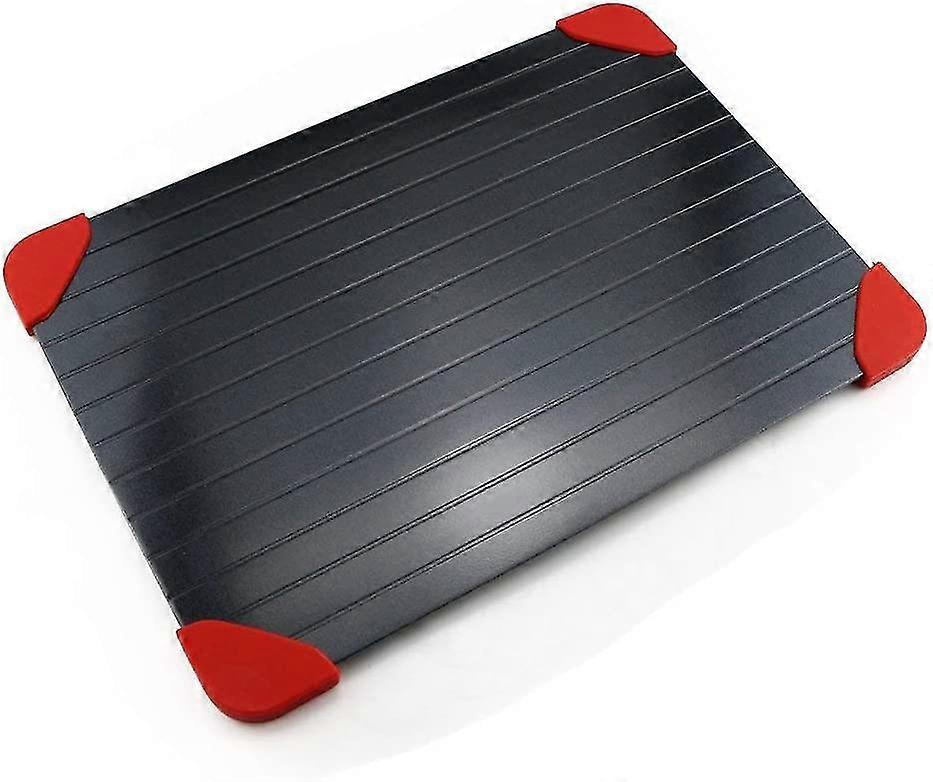 Fast Defrosting Tray For Thawing Frozen Foods - Eco-friendly Rapid Defroster Meat Tray Thaw Master With Silicone Borders