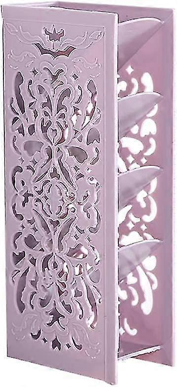 Pp Plastic Hollow Out Desktop Storage Basket With Isolation Desktop Organizer