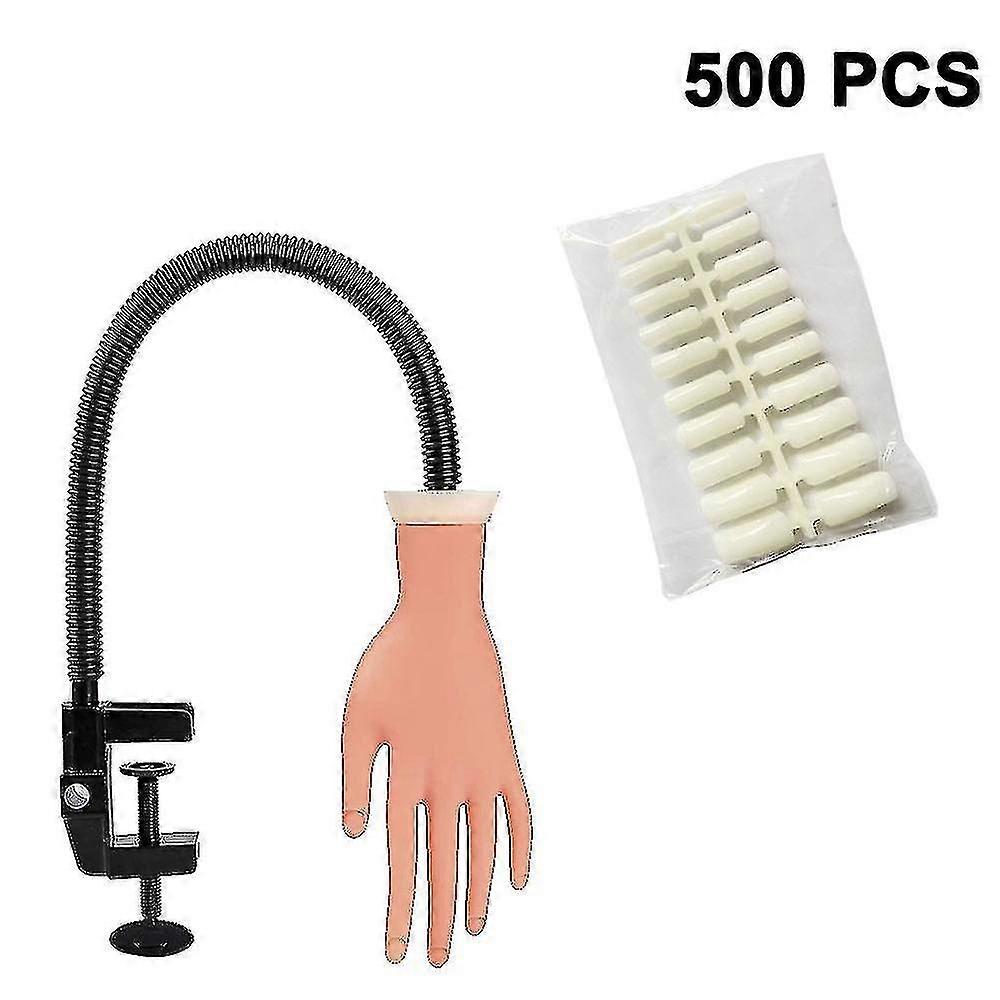 Nail Practice Model Hand Nail Display Manicure Supply Flexible Movable High Quality