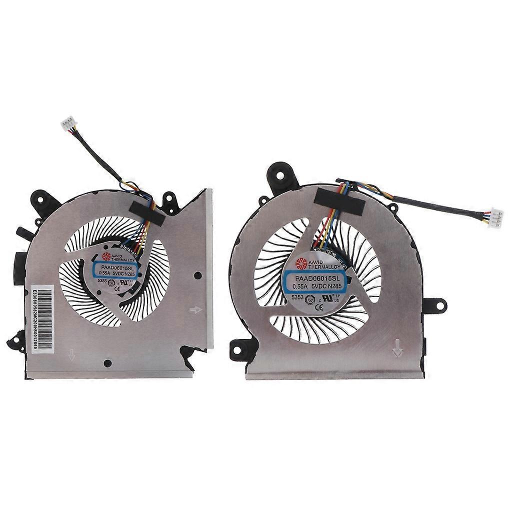 for MSI GF63 8RC 8RD MS-16R1 Laptop CPU Cooling Fan 5V 1A 4pin GPU Radiator