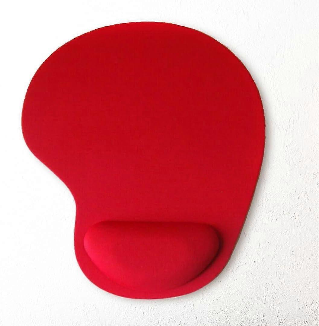 Mouse Mat Anti-Slip Comfort MOUSE PAD WITH GEL FOAM REST WRIST SUPPORTS FOR PC LAPTOP Gaming Mouse Pad-Compatible with Laser and Optical Mice