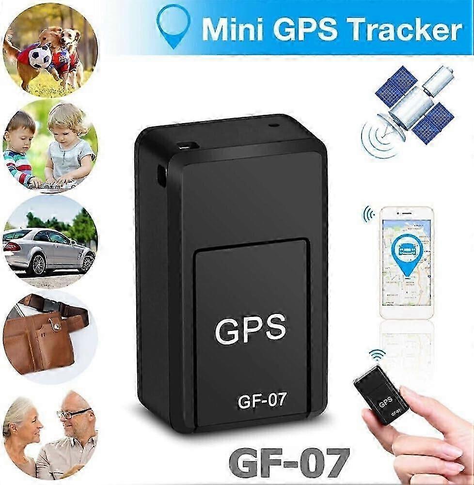 GPS Tracking Device GF-07 - Daily, Long Standby Car & Personal Locator with USB Charging