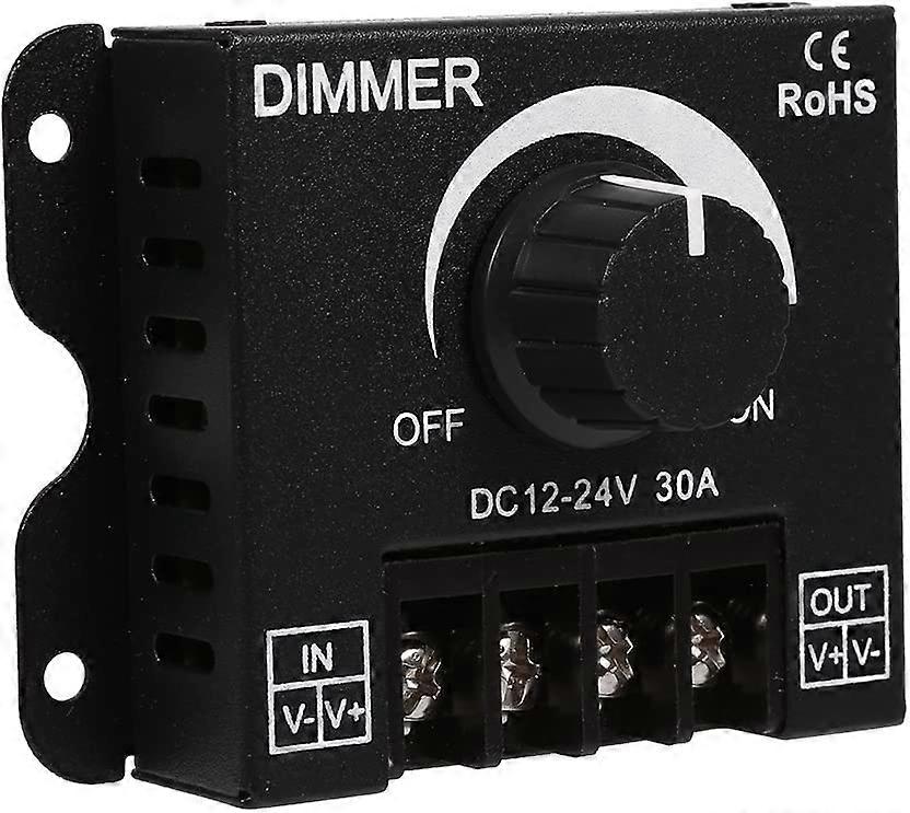 LED light bar Wide range dimmer switch,max 30A dimmer,DC12~24V black