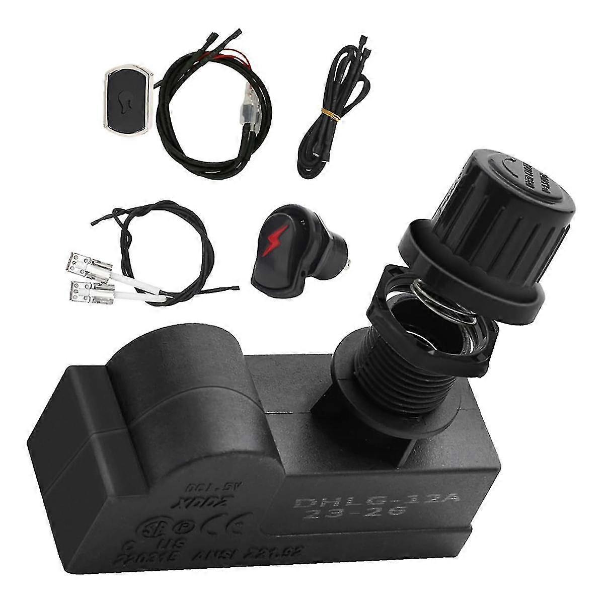 G350-0017-W1 Ignition for Charbroil 2 Burner Grill Ignitor Replacement Kit,Electronic Ignition Modu