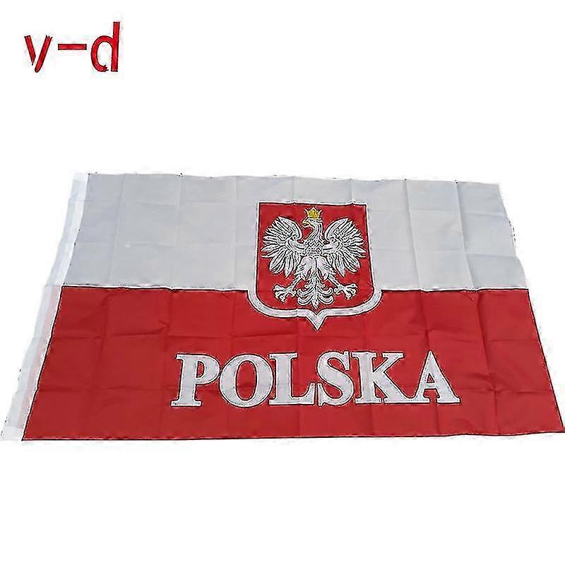 The Poland Flag Polyester Flag 5*3 Ft  High Quality