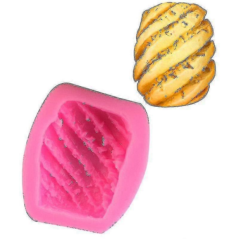 The New Half-avocado-shaped Aromatic Gypsum Mold - 2pcs