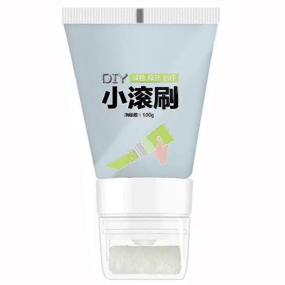 Väggfärg Liten rullborste Graffitis Smutsigt lock Reparation Färg Väggrenovering Miljöskydd Latex Färg Väggpasta