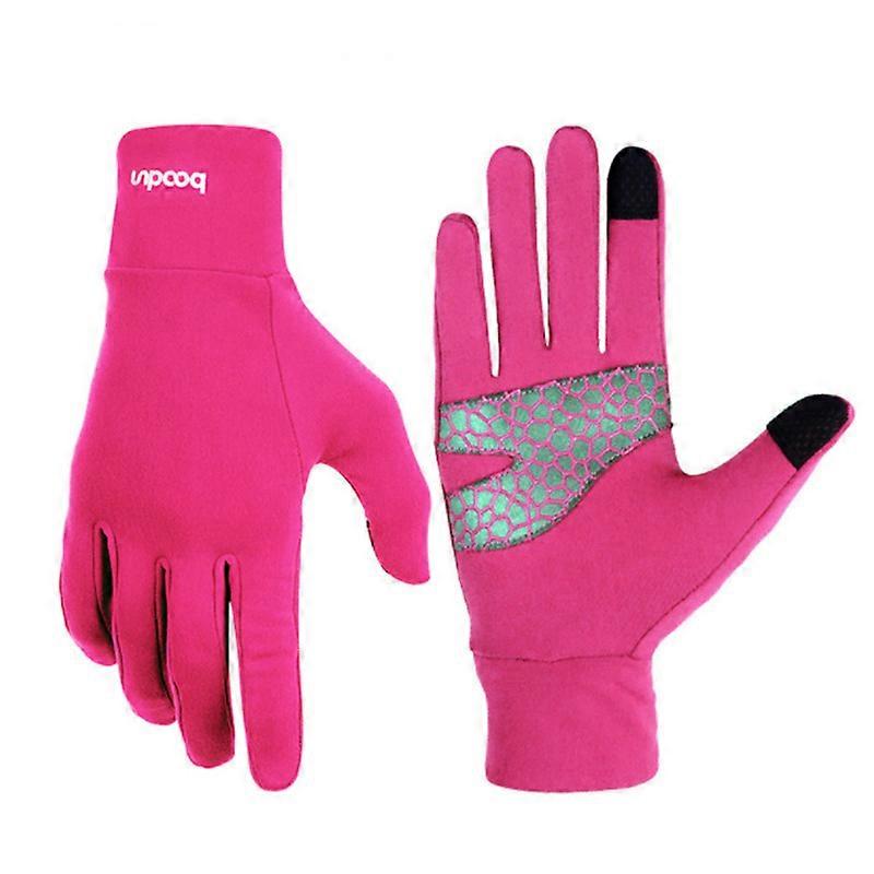 MIMIGO Lightweight Running Gloves, Touch Screen Anti-Slip Warm Gloves Liners for Cycling Biking Sporting Driving for Men Women