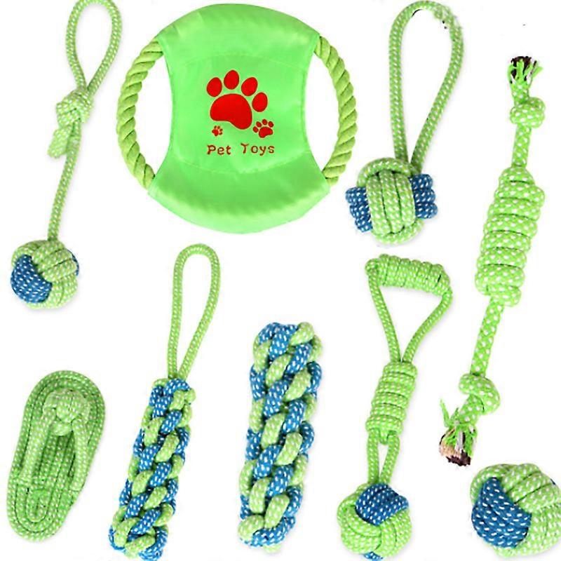 MIMIGO 7/9 PACK Large Dog Chew Toys, Tough Dog Toys for Aggressive Chewers Large Breed,Heavy Duty Dental Dog Rope Toys Kit for Medium Dogs, Knots Inde