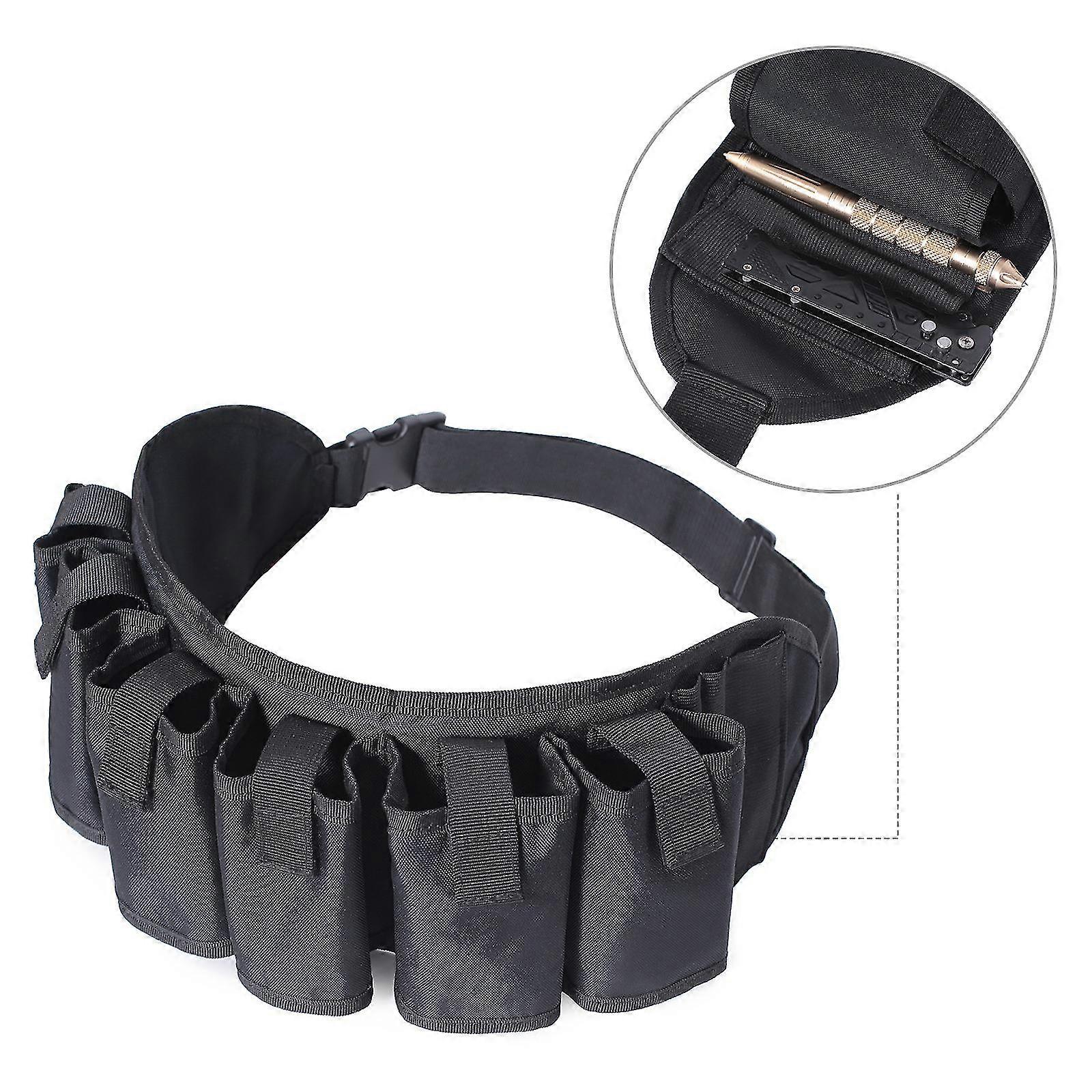 Supporto Borraccia Da Cintura Tattico Con Moschettone – Clip Nera Per Hiking E Ciclismo