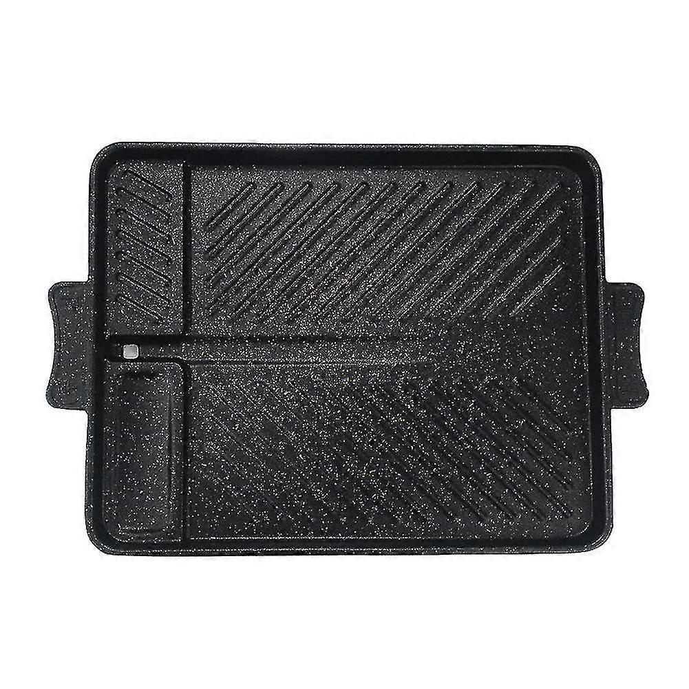 Antiaderente Bakeware Smokeless Grill Pan Barbecue Vassoio compatibile con cucina