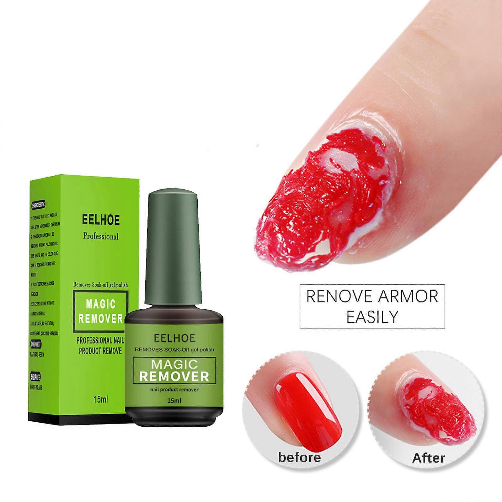 15ml Magic Nail Polish Remover Fast Remover Soak Off Nail Cleaner