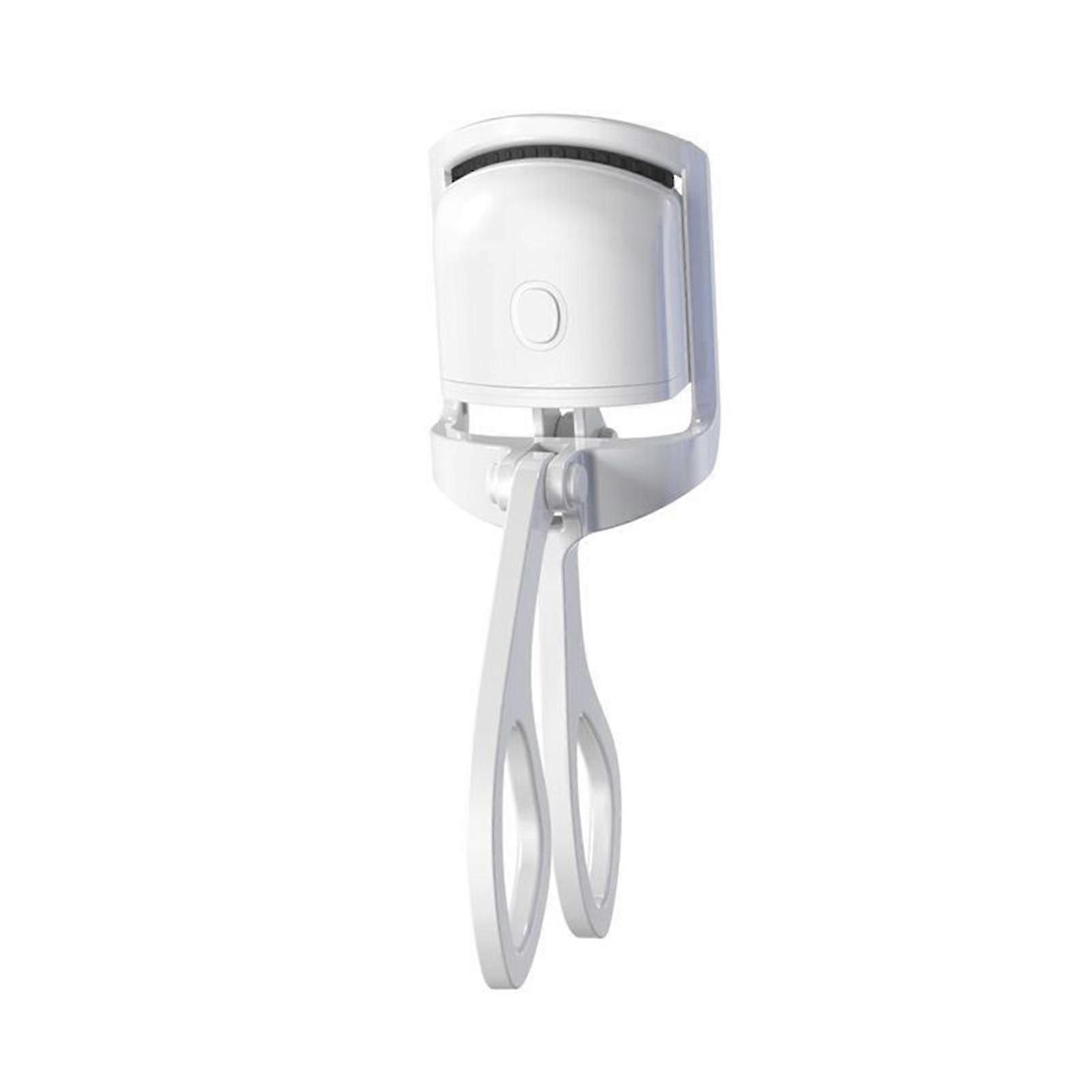Heated Eyelash Curlers, Rechargeable Electric Eyelash Curler Quick Natural Curling 2 Temperature Modes Heated Lash Curling Long Lasting Lash Tool