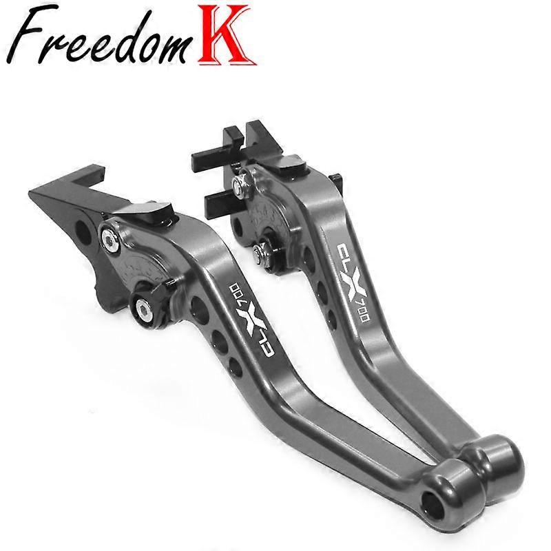 ل CFMOTO 700 CLX 700CLX 700CL-X 700 CLX 700 CLX700 CL-X700 ملحقات الدراجات النارية أذرع القابض الفرامل القصيرة