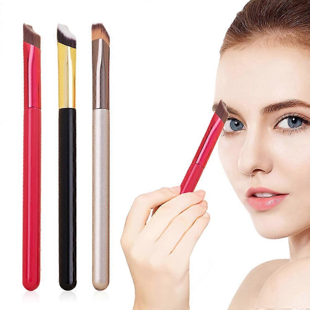 Makeup Brush Set - 3Pcs Multi-Function Eyebrow Brush - Brow Makeup Brush
