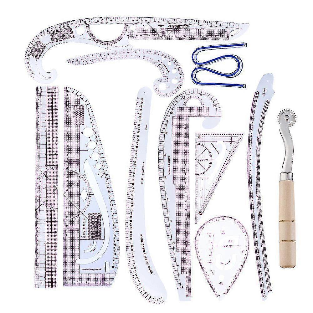 Sewing Ruler Kit For Clothing Design Home Tools-CE