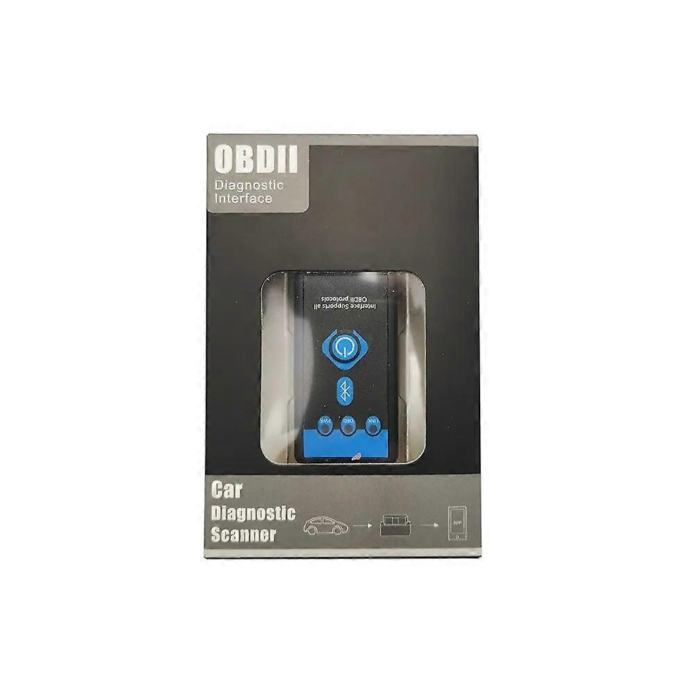 NEW ELM327 V1.5 Bluetooth OBD2 Interface Automatic Code Reader Mini 327 Power Switch Button OBDII ELM 327 Diagnostic Scanner