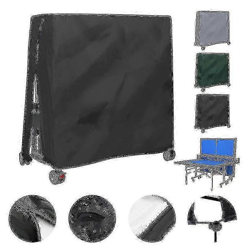Copertura per tavolo da ping pong impermeabile e antipolvere per esterni Copertura per tavolo da ping pong 165x70x185cm p20241126464