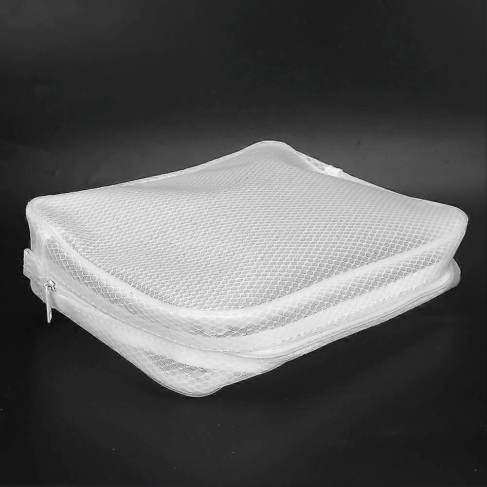 Makeup Case Translucent Mesh Toiletry Storage Organizer Cosmetic Bag