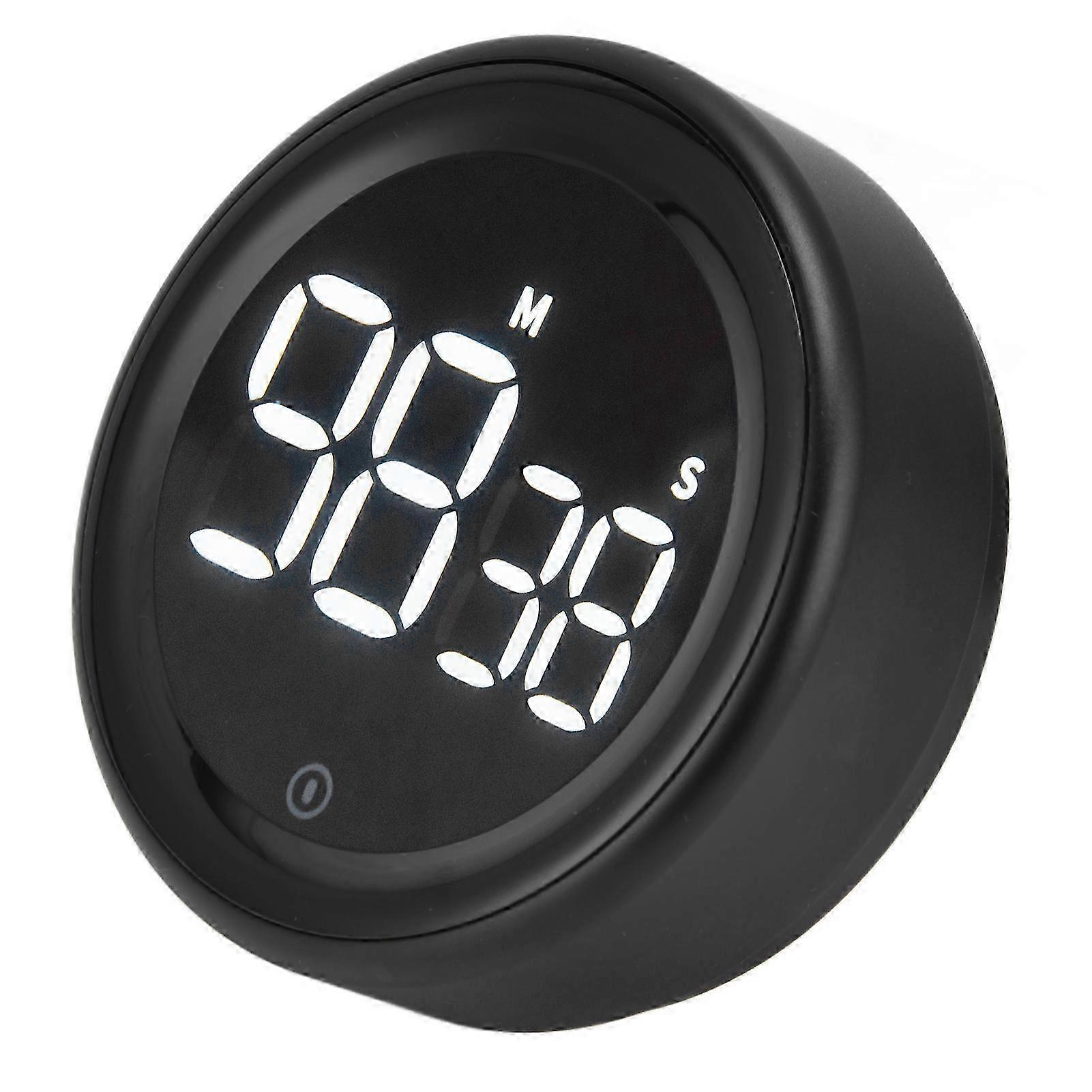 Digital Countdown Timer with LED Display and Mute Function for Home Kitchen and Classroom Use