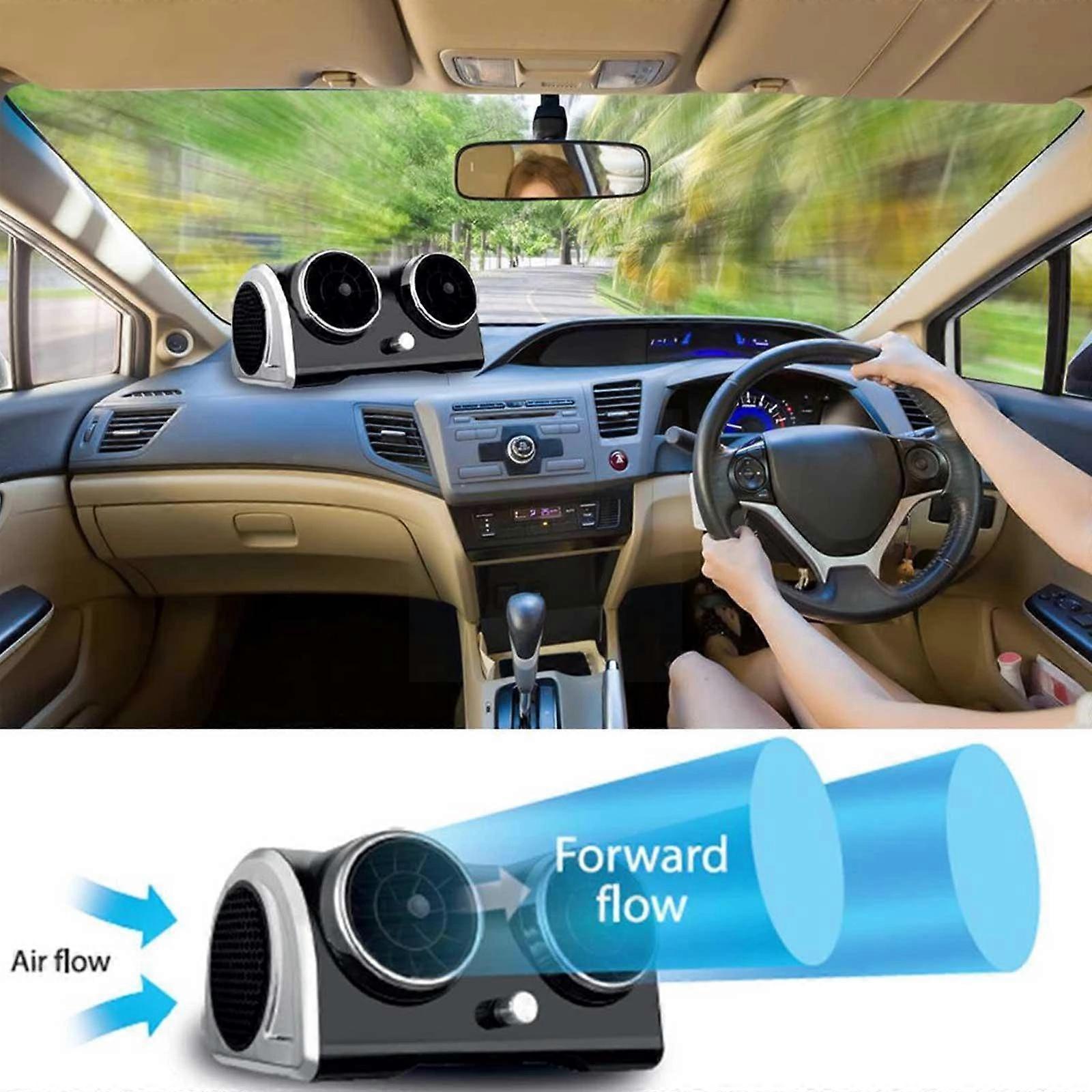 12V חדש לרכב ללא להבים חשמליים לקירור מאוורר מנוע קירור שולחני נייד לרכב משאית קרוואן רכב שטח סירה אביזרים