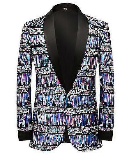 Męska kurtka Tassel Sequin Suit