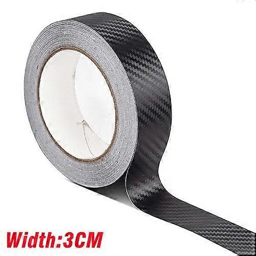 Motor Vehicle Parts Nano Carbon Fiber Car Sticker 5M/3M Waterproof Protection Film DIY Paste Protector Strip Auto Door Sill Side Anti Scratch Tapes