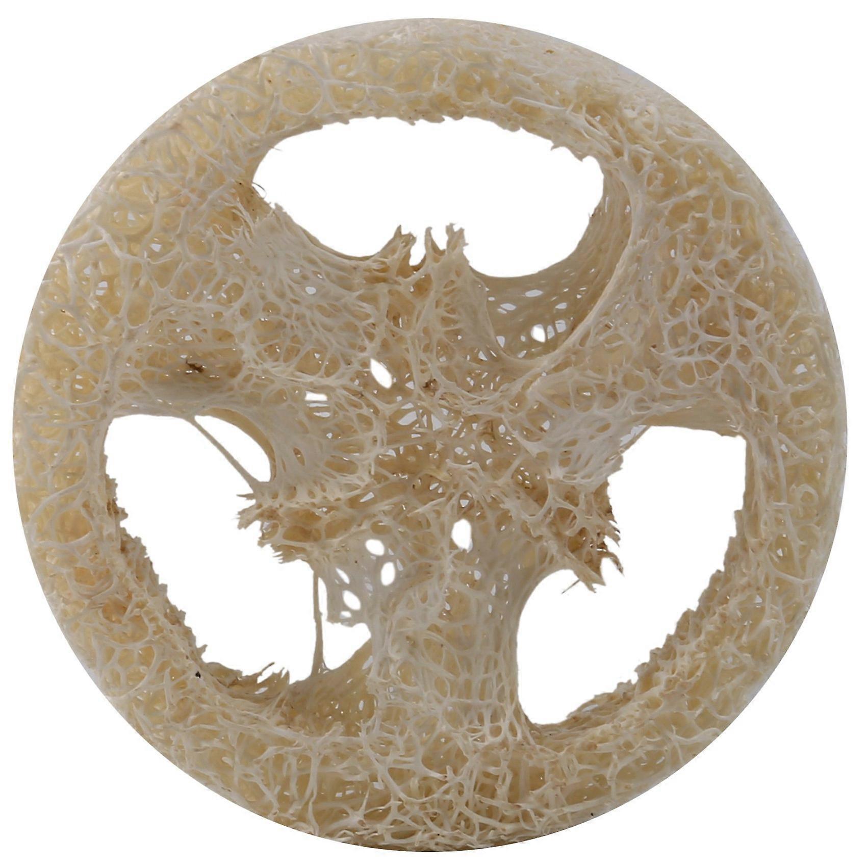 200 Pieces of 4-6 cm Diameter Loofah Slices DIY Custom Soap Tools, Cleaning Supplies, Sponge Washer