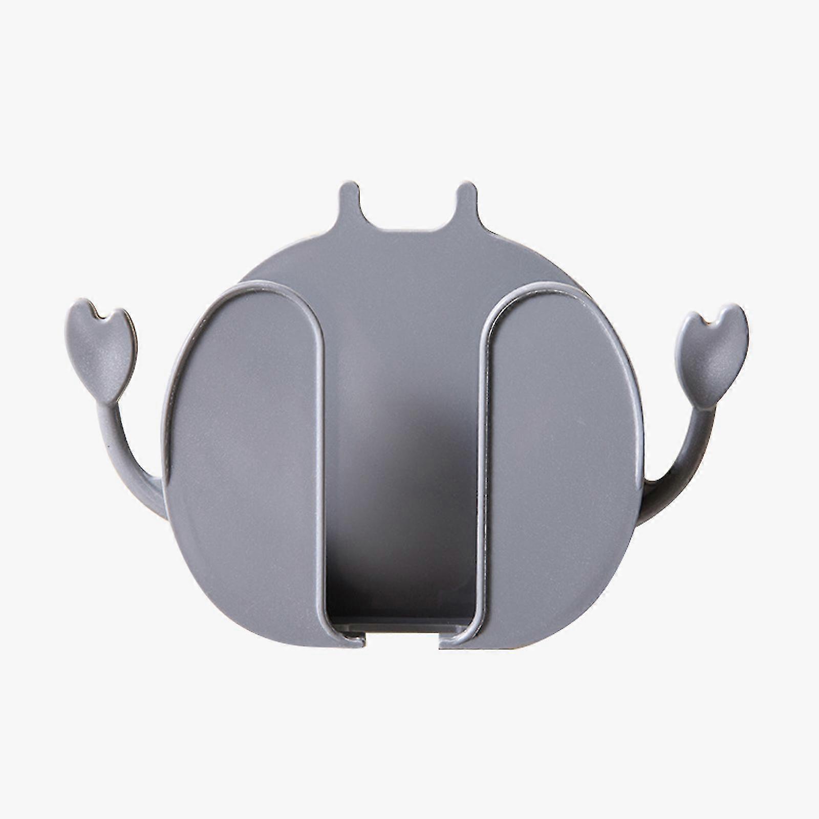 Wall Mounted Remote Control Holder Storage Box, Cartoon Crab