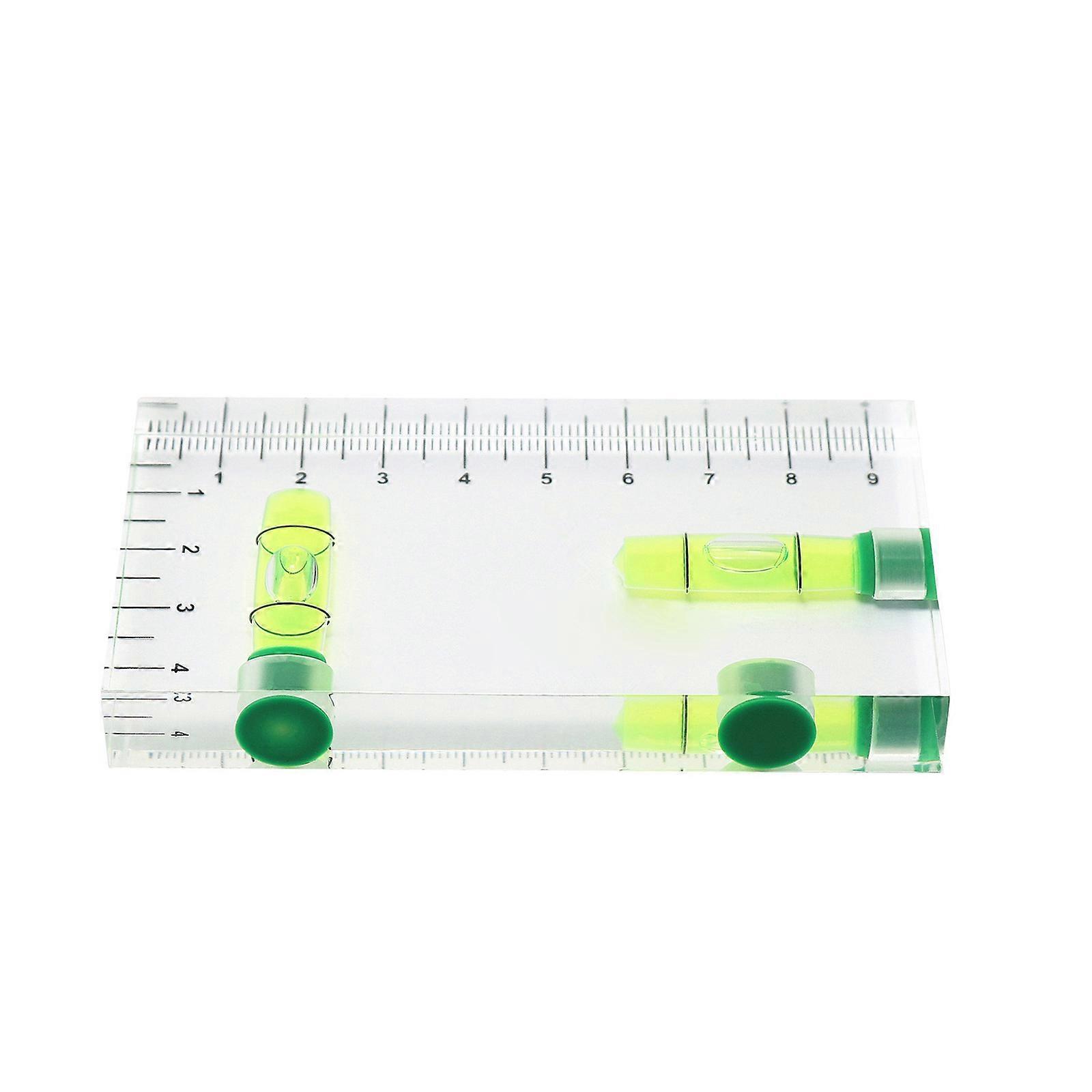 Transparent High Precision Level Meter for Pictures Shelves Table Appliances