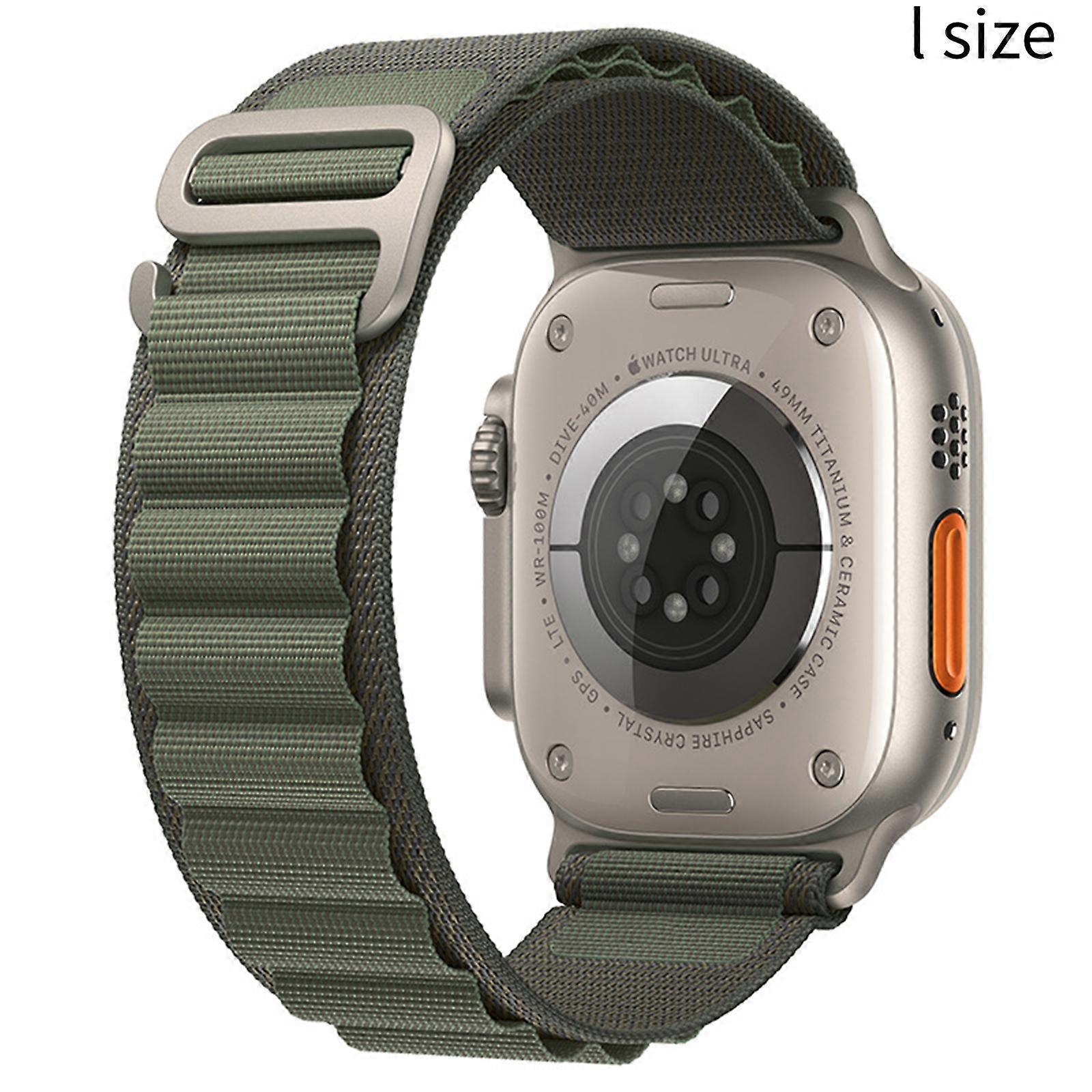 Alpine Loop Compatible with Apple Watch Band 38mm 40mm 41mm, Textile Nylon Rugged Alpine Loop with Metal GHook Compatible for Apple Watch SE/Series
