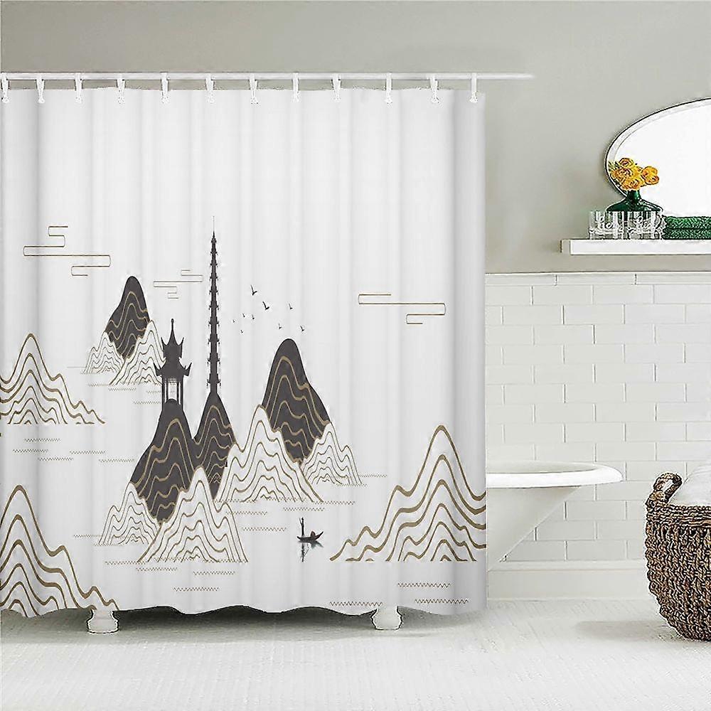 Badezimmer Duschvorhang Design Style - 1135