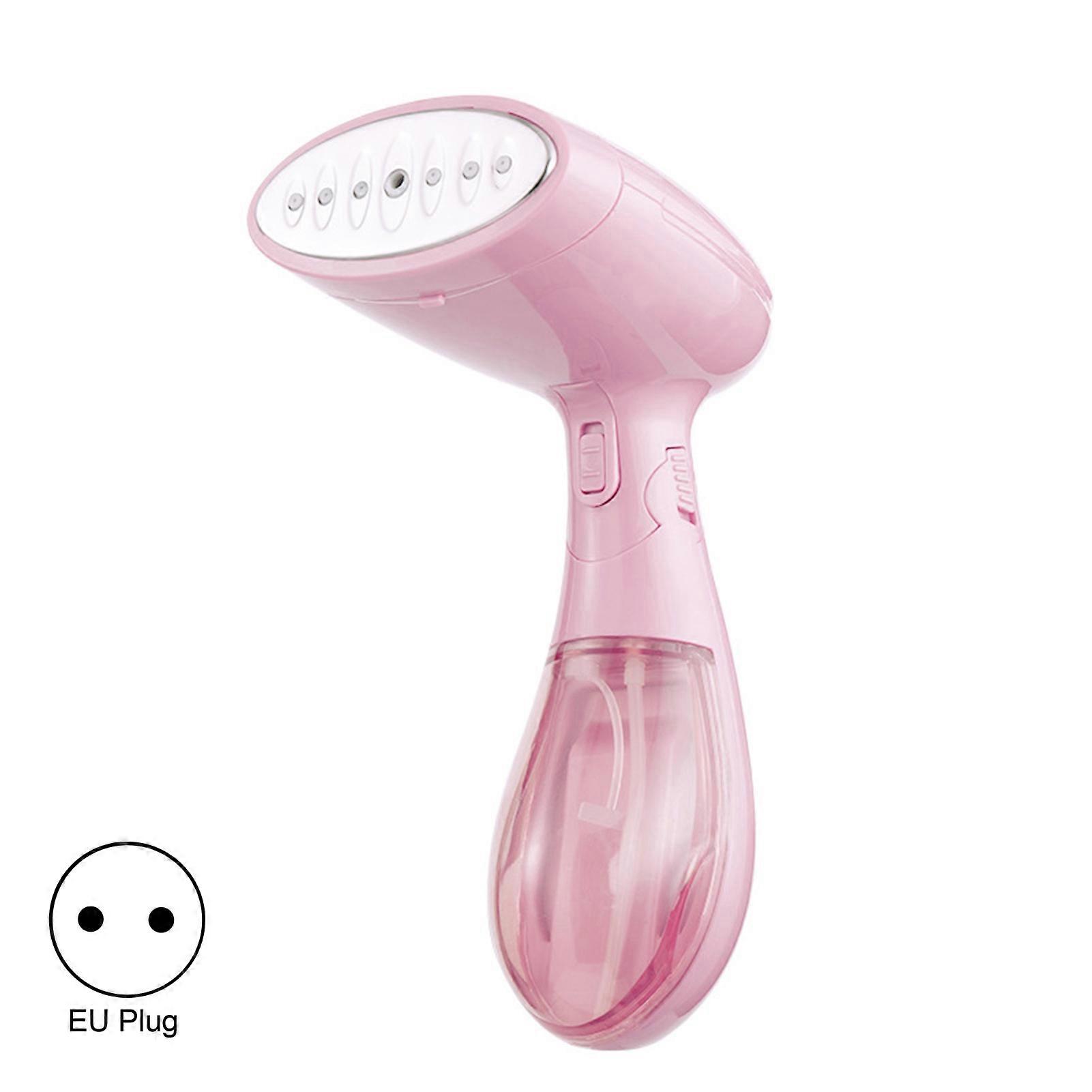 Handheld Garment Steamer Foldable Wrinkle Remove Chemicals Free Clothes Fabric Drapes Mini Handheld Steamer with Brush for Home