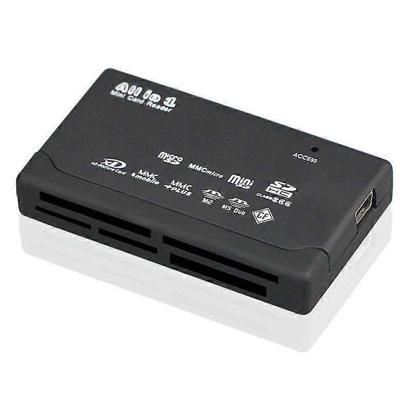 All In One 1 Memory Card Reader Usb External Sd Sdhc Mini Micro M2 Mmc Xd Cf Ms Betterlifefg
