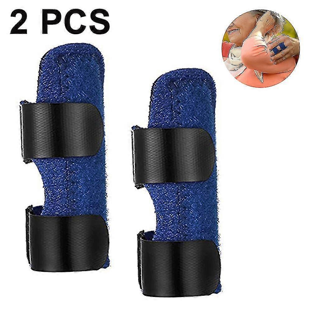 2 stuks Trigger Finger Splint, Mallet Finger Brace voor Index, Midden, Ring Vinger - Pees Release Pain Relief