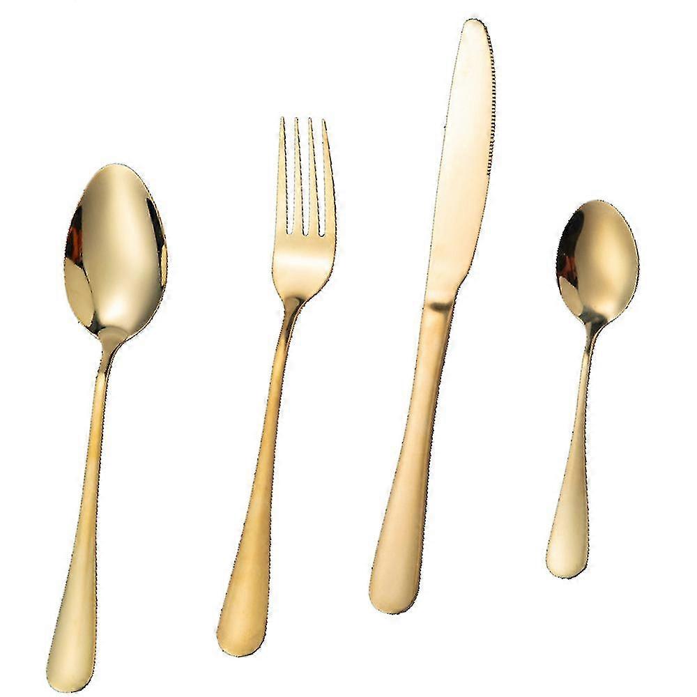 Kids Silverware Set,reusable Child Cutlery Flatware Includes Fork Knife Table Spoons For Eating