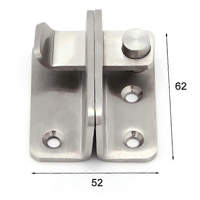 Flip Latch Stainless Steel Multipurpose Rustproof Sliding Barn Door Lock for Window Cabinet Drawer Right Sliding Bolt 