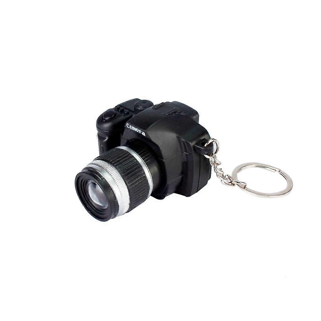 Backpack Pendant Realistic Camera for Key Ring Luminous LED Toy Flea Market Supp