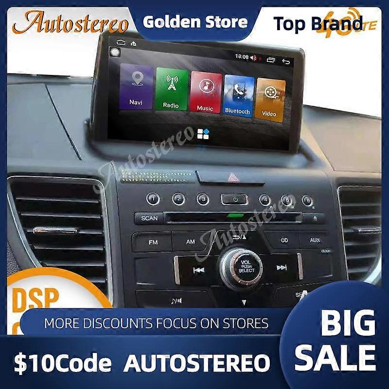 Android 12.0 6GB RAM+128G Car GPS Navigation For Honda CRV 2012-2016 Head unit Multimedia Player Auto Stereo Radio Tape Recorder
