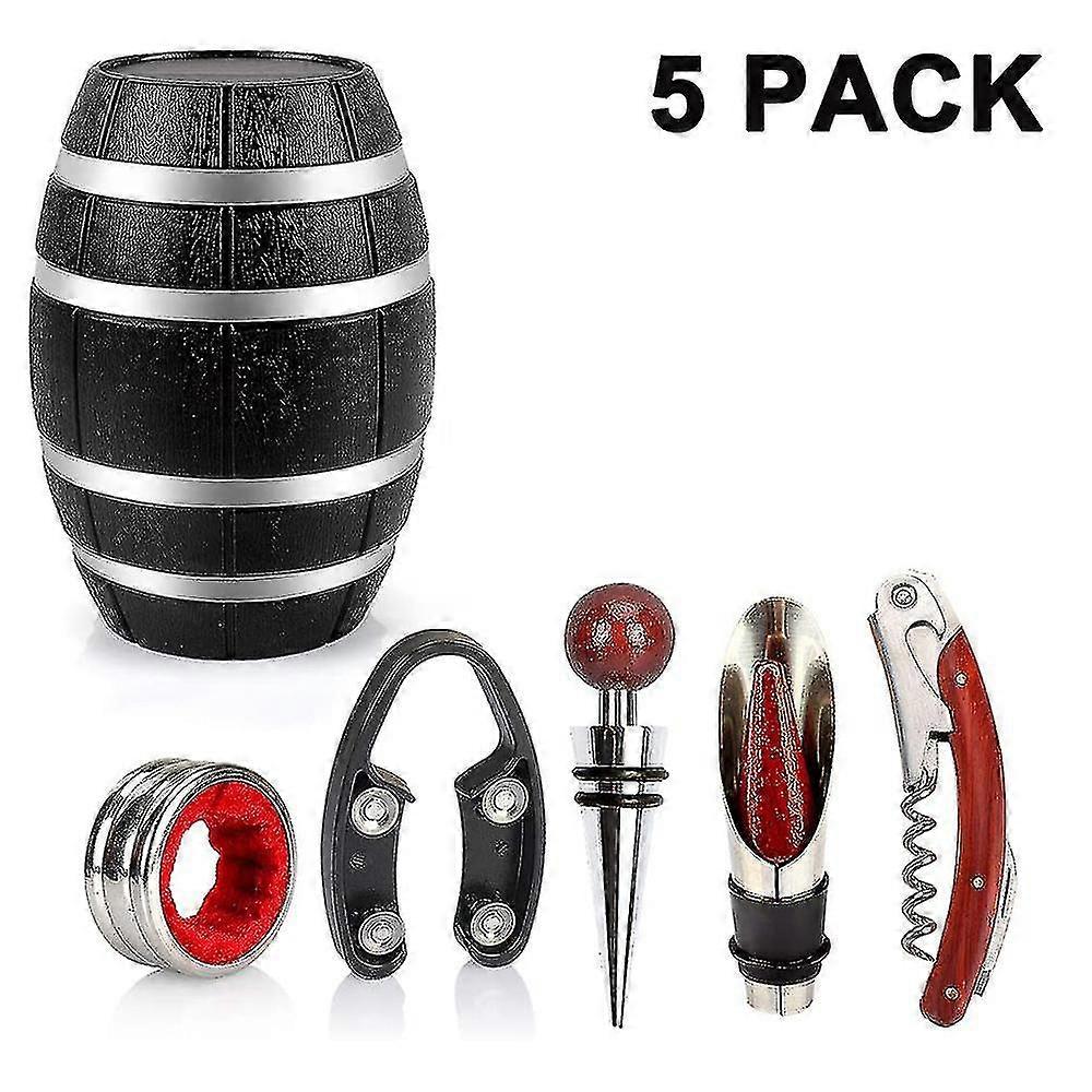 5pcs Set Opener Set,drip Ring,foil , Pourer