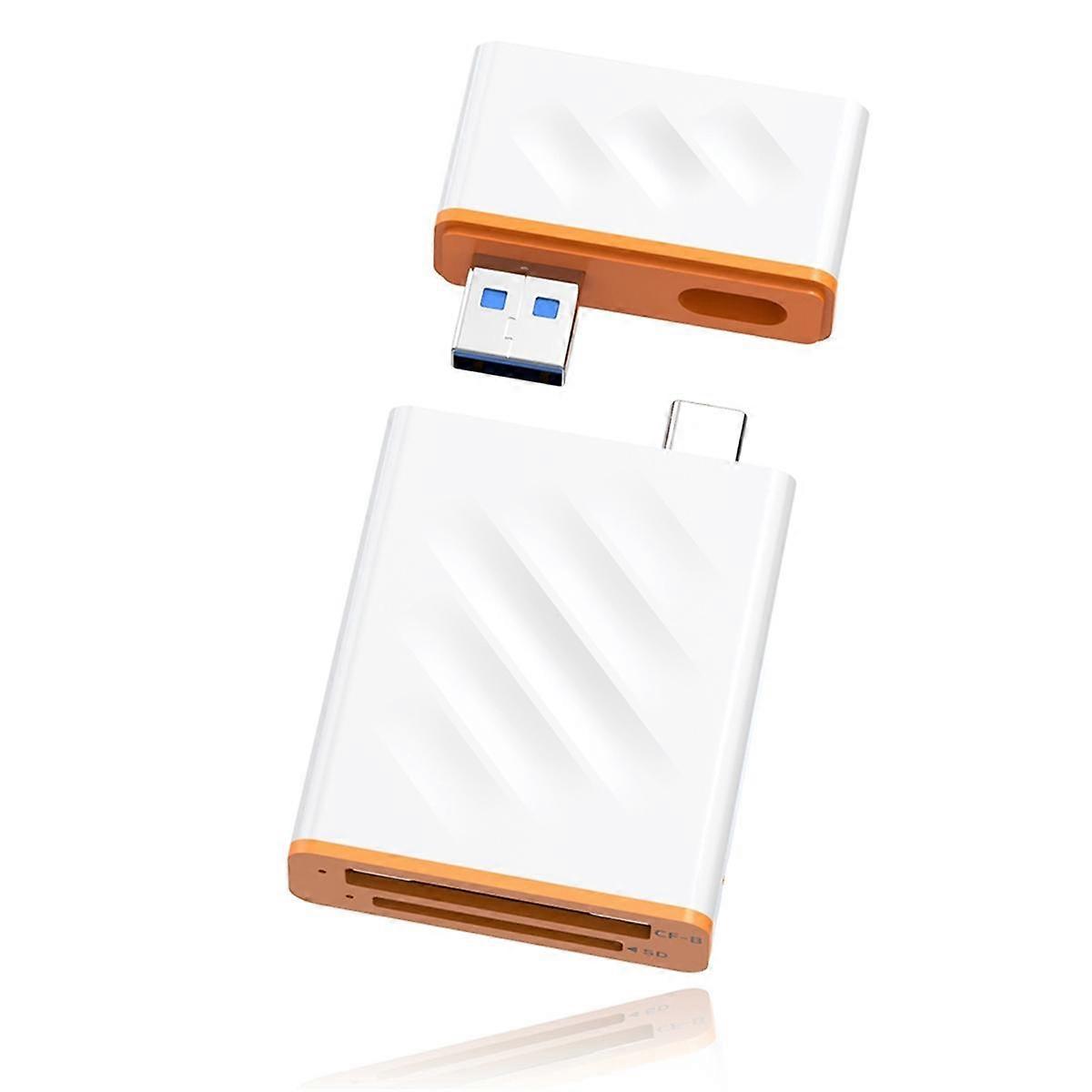 High Speed Camera 4 in 1 CFexpress Type-B Card Reader USB3.2 10GBps Transfer SD3.0 Card Reader CFEx