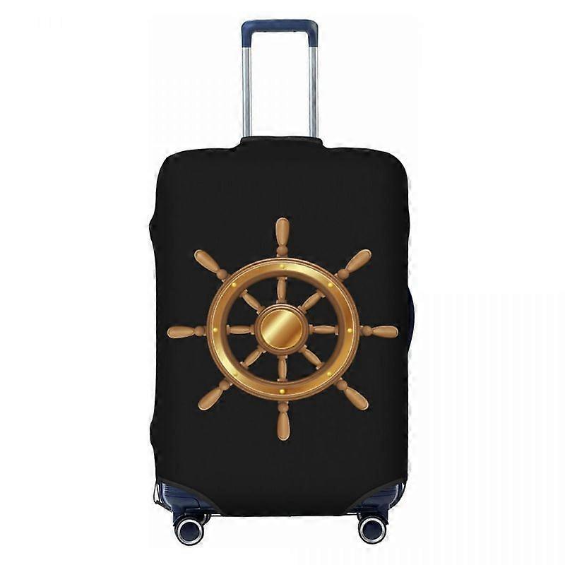 עוגן ימי גלגל סירה מטען נסיעות כיסוי רחיץ מלח הרפתקאות כיסוי מזוודה מתאים 18-32 אינץ '