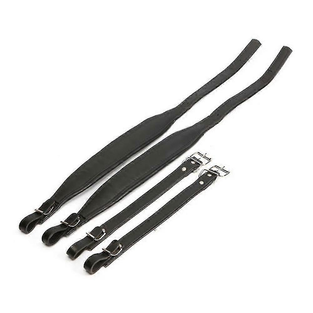 アコーディオンレザーショルダーストラップファッショナブルな耐久性のある調節可能なストラップ16-120ベースアコーディオン-m.472