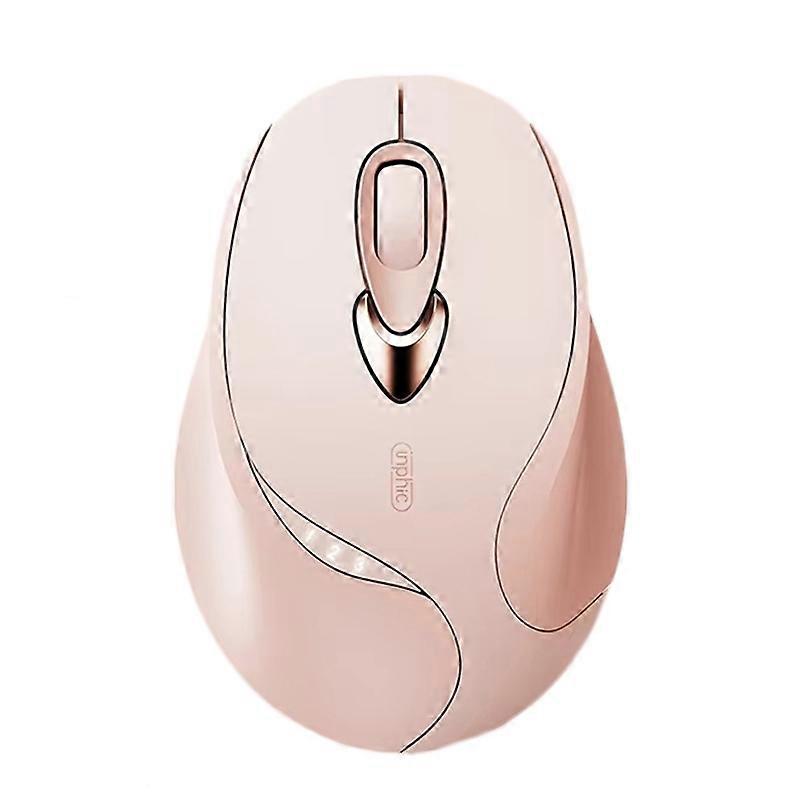 Inphic M8P 2.4G Wireless Mute Mouse With Power Display