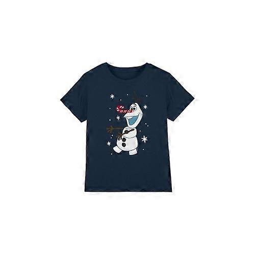 Frozen Childrens/Kids Olaf Candy Cane T-Shirt