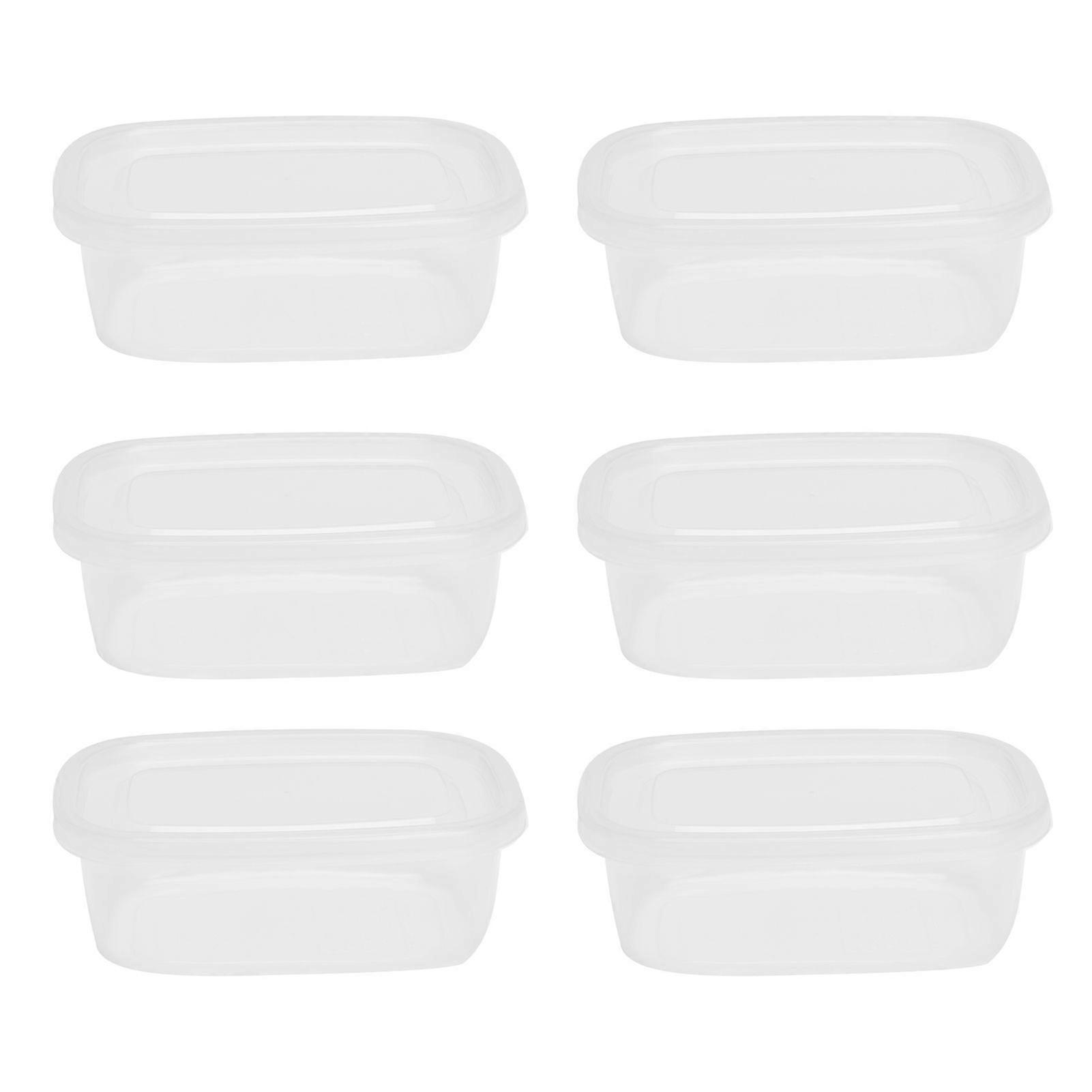 Plastic Microwavable Food Containers Meal Prep Containers with Lids for Restaurants Diners
