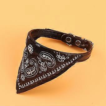 Kleines verstellbares Haustier Hund Welpe Katze Halstuch Bandana mit Halsband Halstuch
