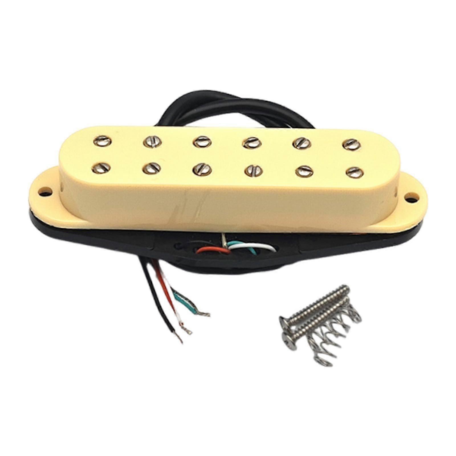 Pickup DIY Kit Replace Part Lightweight Easy Installation Guitar Accessories Black