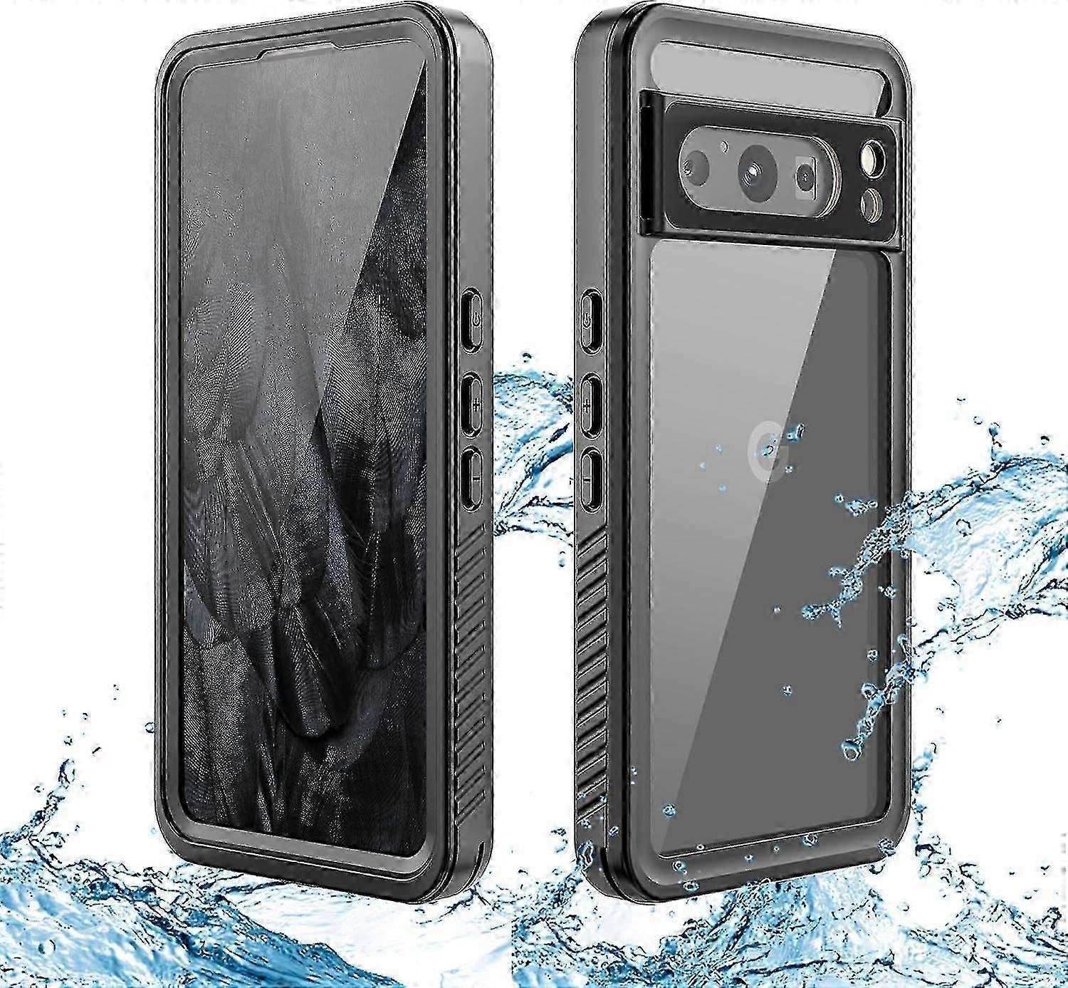 Ip68 Waterproof Case For Google Pixel 8 Pro/pixel 8, Full Body Protection Dustproof Shockproof Cover With Screen Protector