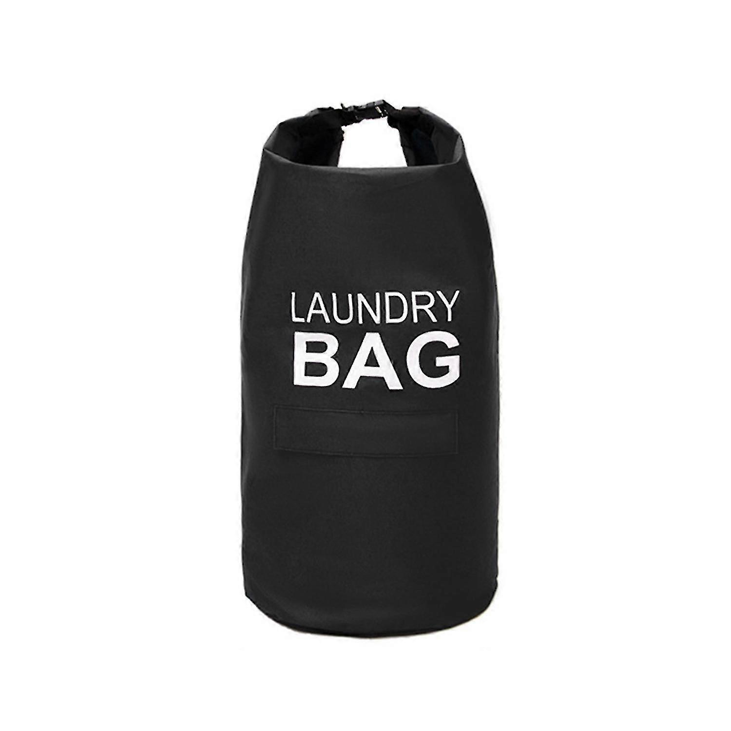 Laundry Hamper Practicability 600D Oxford Cloth Soft Clothes Organizer with Adjustable Shoulder Stra